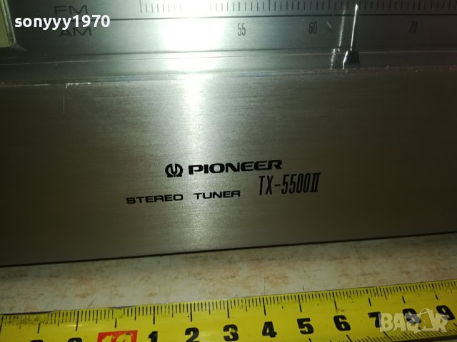 PIONEER TUNER-MADE IN JAPAN-ВНОС SWISS 3101241155, снимка 10 - Ресийвъри, усилватели, смесителни пултове - 44061485