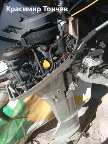 Извън бордов двигател Хонда 8кн. 4такта, снимка 6 - Воден транспорт - 51755354