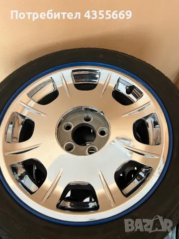 4 броя лети джанти 5х100 на 57,1мм, снимка 2 - Гуми и джанти - 48650217