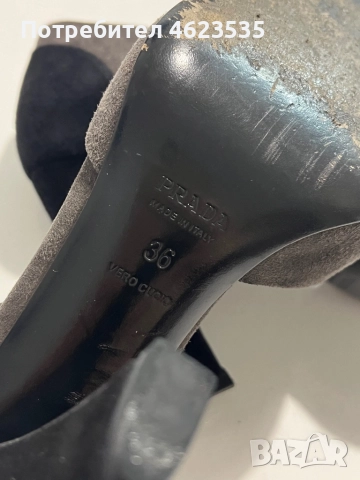 Prada оригинални обувки 36 номер, снимка 6 - Дамски ежедневни обувки - 52103924