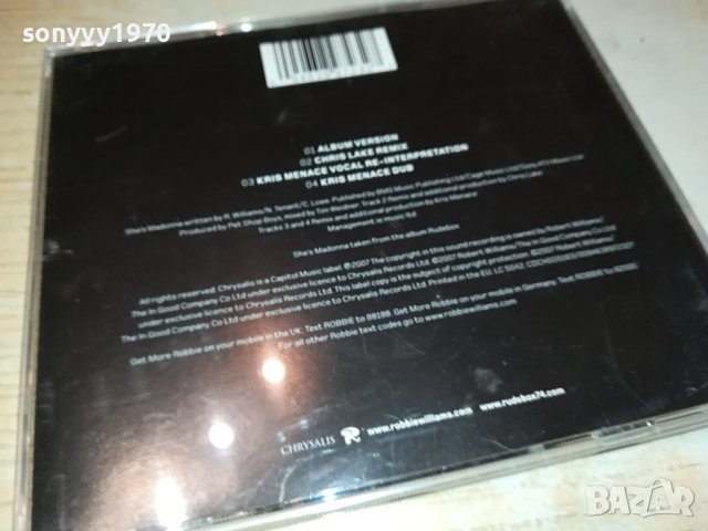 ROBBYE WILLIAMS WITH PET SHOP BOYS CD-ВНОС GERMANY 2211231411, снимка 5 - CD дискове - 43100922