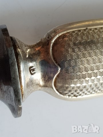 Сребърна стара вилица и шпатула за барбекю, снимка 10 - Прибори за хранене, готвене и сервиране - 33617014