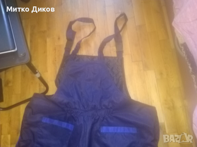 Работни панталони нови маркови с презрамки-светлоотразители  ватирани размер ХХХЛ, снимка 15 - Панталони - 44900519