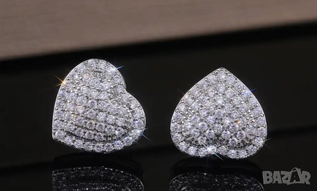 2 бр Дамски обеци , снимка 4 - Обеци - 43605859