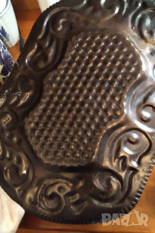 Антикварен ръчно кован сервиз за чай от мед , снимка 12 - Антикварни и старинни предмети - 32305189