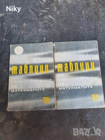 Таблици по съпротивление на материалите 