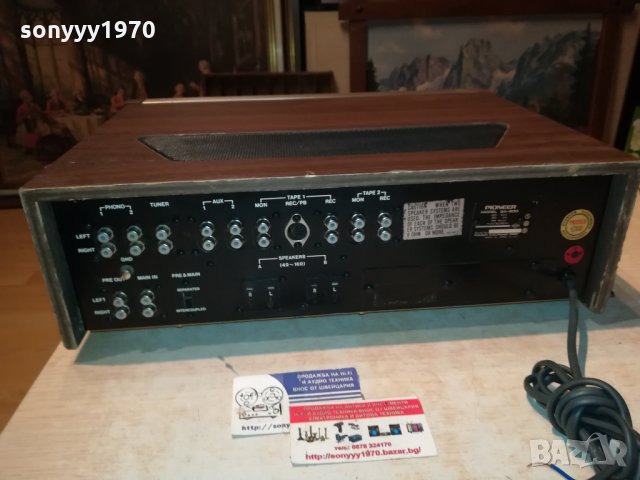 ЗАЯВЕН!!!PIONEER STEREO AMPLIFIER-MADE IN JAPAN 2111212028, снимка 11 - Ресийвъри, усилватели, смесителни пултове - 34882210