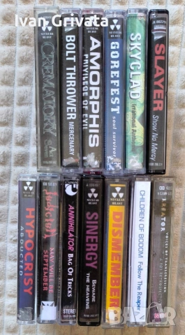 Аудио касети с метъл, снимка 3 - Аудио касети - 53580666