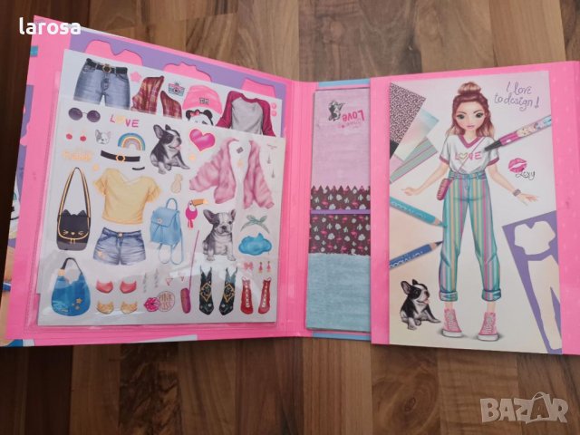 Книга Top model, снимка 3 - Рисуване и оцветяване - 38324389