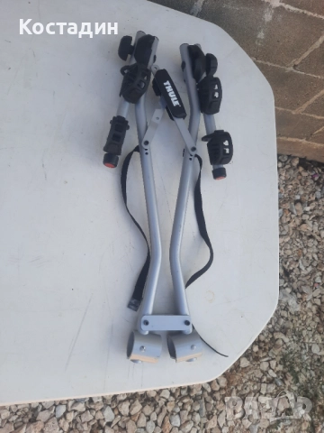 Багажник за 2 колела Thule Xpress за теглич, снимка 3 - Аксесоари и консумативи - 52866173