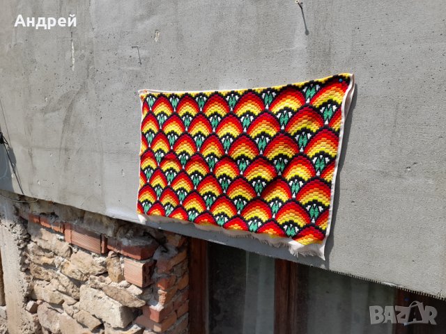 Старинен ковьор,покривка за стена #159, снимка 3 - Антикварни и старинни предмети - 36766825