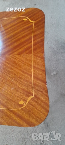 Маса холна с интарзия-№138, снимка 5 - Маси - 53019956