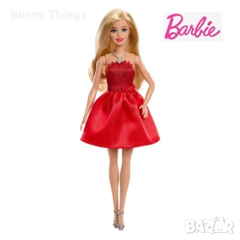 Кукла Барби с мини рокля - Mattel/ Различни видове, снимка 5 - Кукли - 53411691