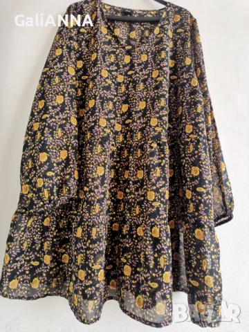 ЕФИРНА ТУНИКА ZIZI 2XL-3XL, снимка 5 - Туники - 51009700