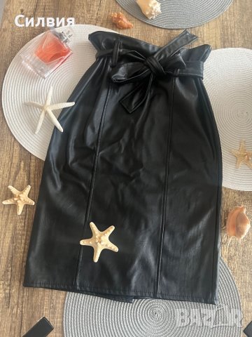 Кожена пола, снимка 3 - Поли - 39396886