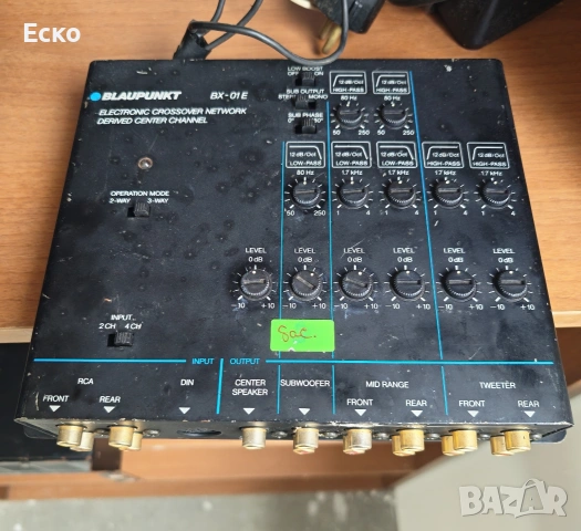 Електронна кросоувър мрежа BX-01E - Blaupunkt