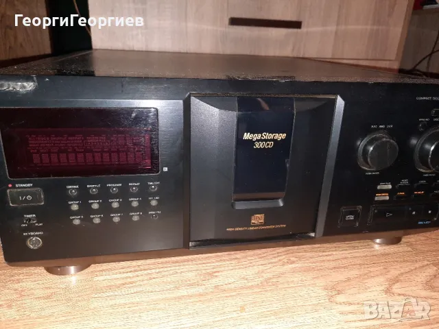SONY CDP CX355+Teufel US 5110/1, снимка 6 - Ресийвъри, усилватели, смесителни пултове - 49292981