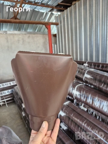 Водостоци за улуци кривки казанчета 
конзоли за улуци нацепени щрипси., снимка 4 - Ремонт на покриви - 50481749