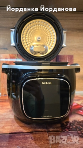 Мултикукър Tefal cook 4 me touch+запичащ капак Tefal