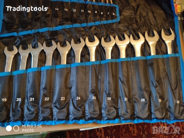 DRAPER Звездогаечни ключове 25бр CHROME VANADIUM, снимка 2 - Ключове - 52855975