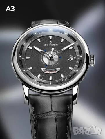 Автоматичен часовник пулсометър "Gradue Pour 30 Pulsations", снимка 3 - Мъжки - 47731262