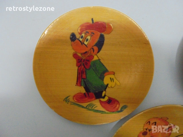 № 8459 Стари руски дървени пана - 3 броя , снимка 3 - Други ценни предмети - 53179726