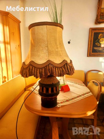 Лампион масивно дърво , снимка 2 - Антикварни и старинни предмети - 43567795