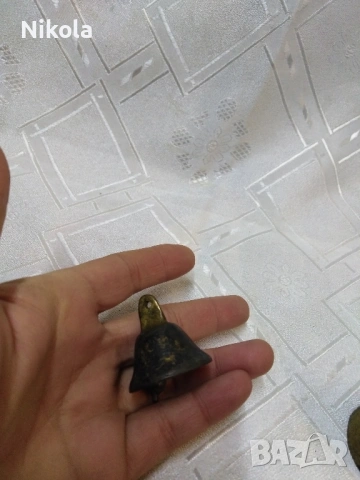 БРОНЗОВА КАМБНА И ЗВЪНЧЕТА , снимка 5 - Антикварни и старинни предмети - 53122209