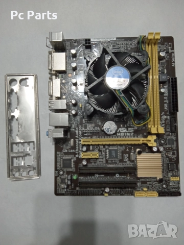 Asus H81M2 + Intel Core I3-4360 и охлаждане, снимка 2 - Дънни платки - 52201813