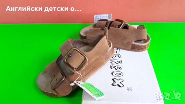 Английски детски сандали естествена кожа- NEXT , снимка 4 - Детски сандали и чехли - 28519571