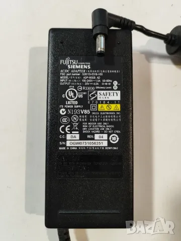 Оригинално зарядно Fujitsu Siemens 20V / 4,5A / 90W