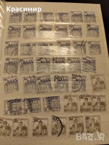 Пощенски марки Германия Замъци., снимка 5 - Филателия - 51207611