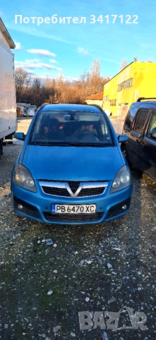 Опел зафира 1.8 газ бензин 2007г.