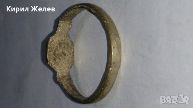 Уникален стар пръстен сачан - 73041, снимка 4 - Пръстени - 28993392