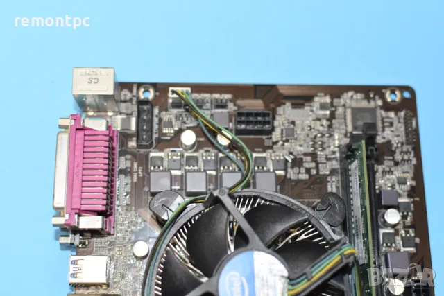 Asrock H81 Pro BTC + CPU + RAM + COOLER - ликвидация , снимка 4 - Дънни платки - 49376214