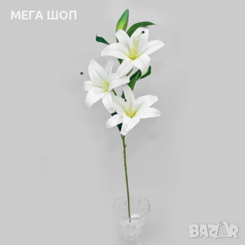 Изкуствени стръкове с лилии, снимка 5 - Изкуствени цветя - 50332336