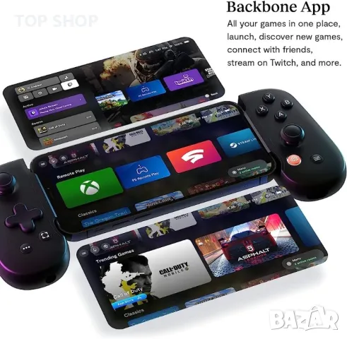 Backbone One конзола за игри iPhone, снимка 5 - Nintendo конзоли - 48794574