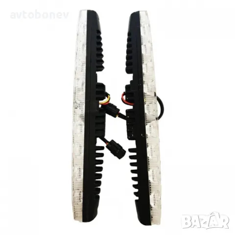 Дневни LED светлини(DRL) с бягащ мигач 06, снимка 4 - Аксесоари и консумативи - 49858139