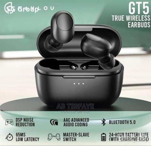 Безжични слушалки Haylou GT5, TWS, Bluetooth 5.0, снимка 2 - Bluetooth слушалки - 35598547