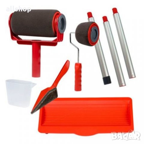 Валяци за боядисване без разливане или капене на боя 8 части, снимка 2 - Други инструменти - 28727607