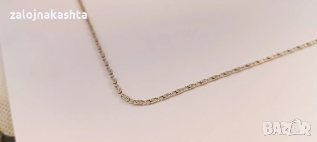 Сребърен синджир-5,67гр/925, снимка 3 - Колиета, медальони, синджири - 53323853