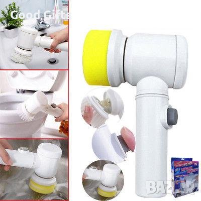 5в1 Мултифункционална Четка за почистване Magic Brush, Безжична, снимка 5 - Мопове, кофи, четки и метли - 39381479