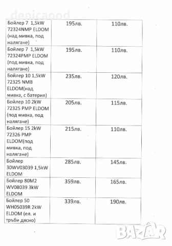 Разпродажба на бойлери, снимка 1