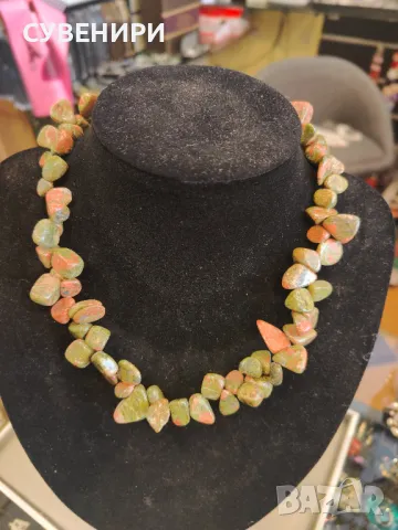 Колие от Унакит , снимка 1