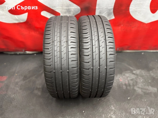 185 55 15, Летни гуми, Continental ContiEcoContact5, 2 броя, снимка 3 - Гуми и джанти - 51637367