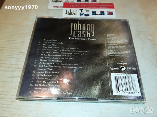 JOHNNY CASH CD 1909221130, снимка 5 - CD дискове - 38047647