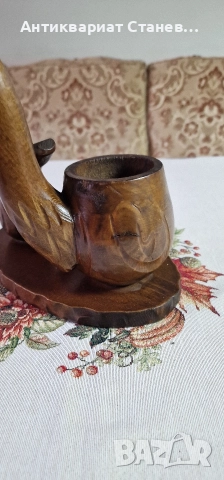 🌟🍂 Декоративен винтидж комплект с дървени лули 🍂🌟, снимка 8 - Лули - 52713948