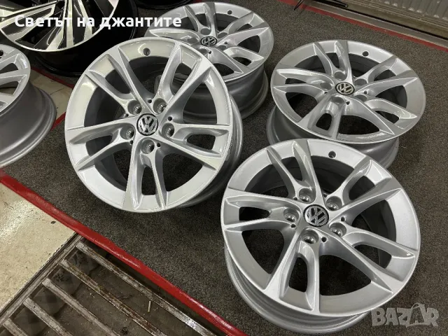 Джанти 16 Цола 5х112 VW Golf Touaran Caddy Skoda Octavia Audi A3 , снимка 3 - Гуми и джанти - 49295983