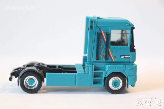 HERPA H0 1/87 RENAULT MAGNUM ВЛЕКАЧ МОДЕЛ КОЛИЧКА КАМИОН, снимка 5 - Колекции - 50462657
