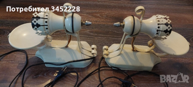 лампи ретро стенни метални за ценители два броя , снимка 2 - Антикварни и старинни предмети - 51976520